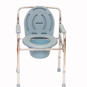 Mobility Equipment Stainless Steel Commode Chair Mobility Equipment